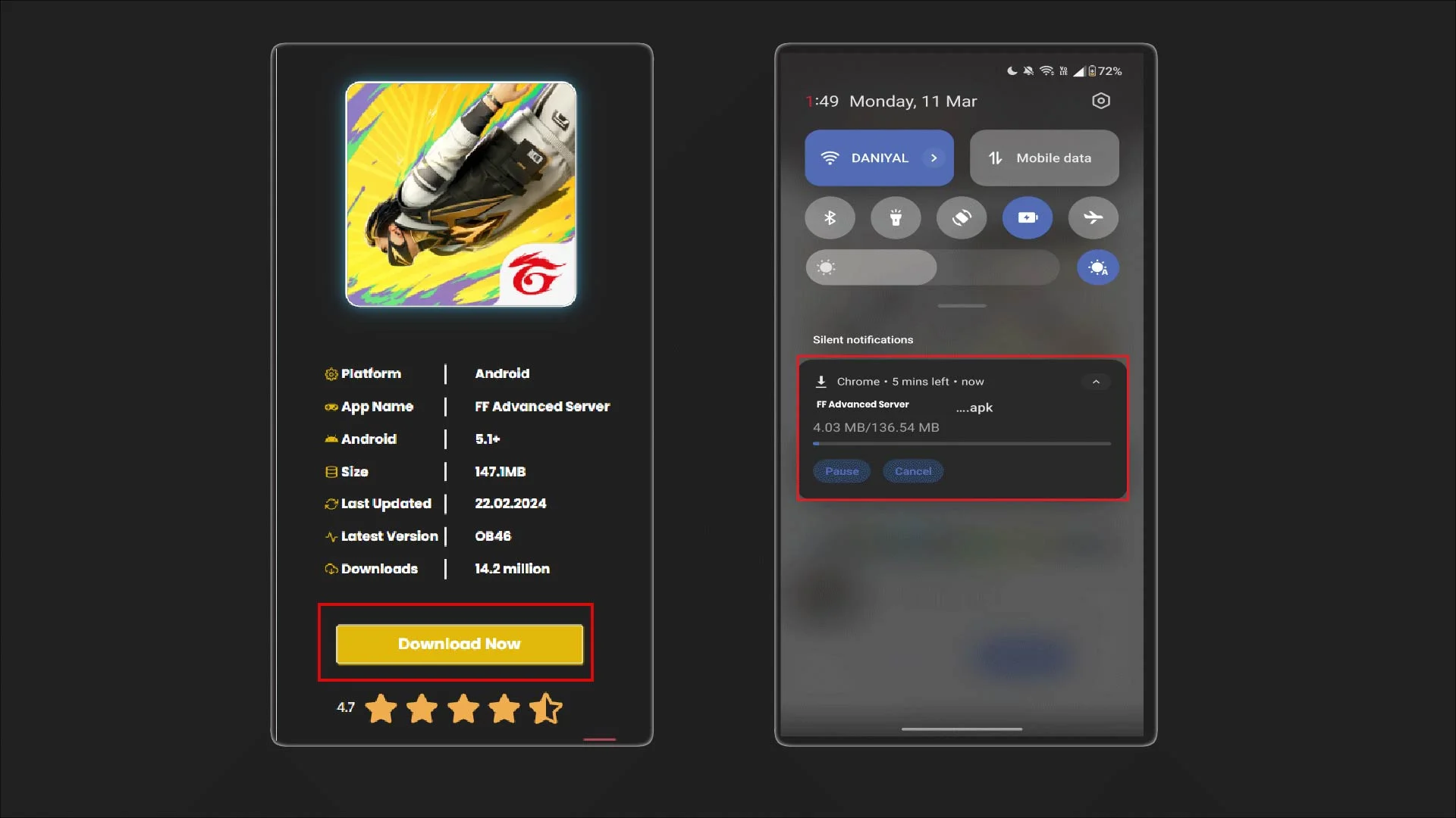 step-1 how to install ff advance server