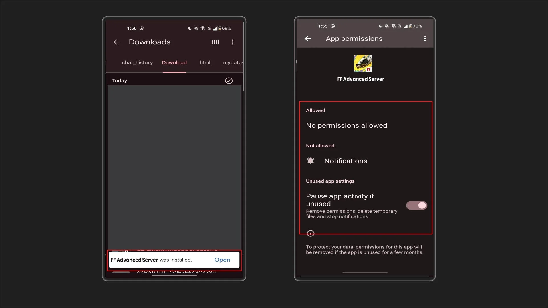 step-4 how to install ff advance server
