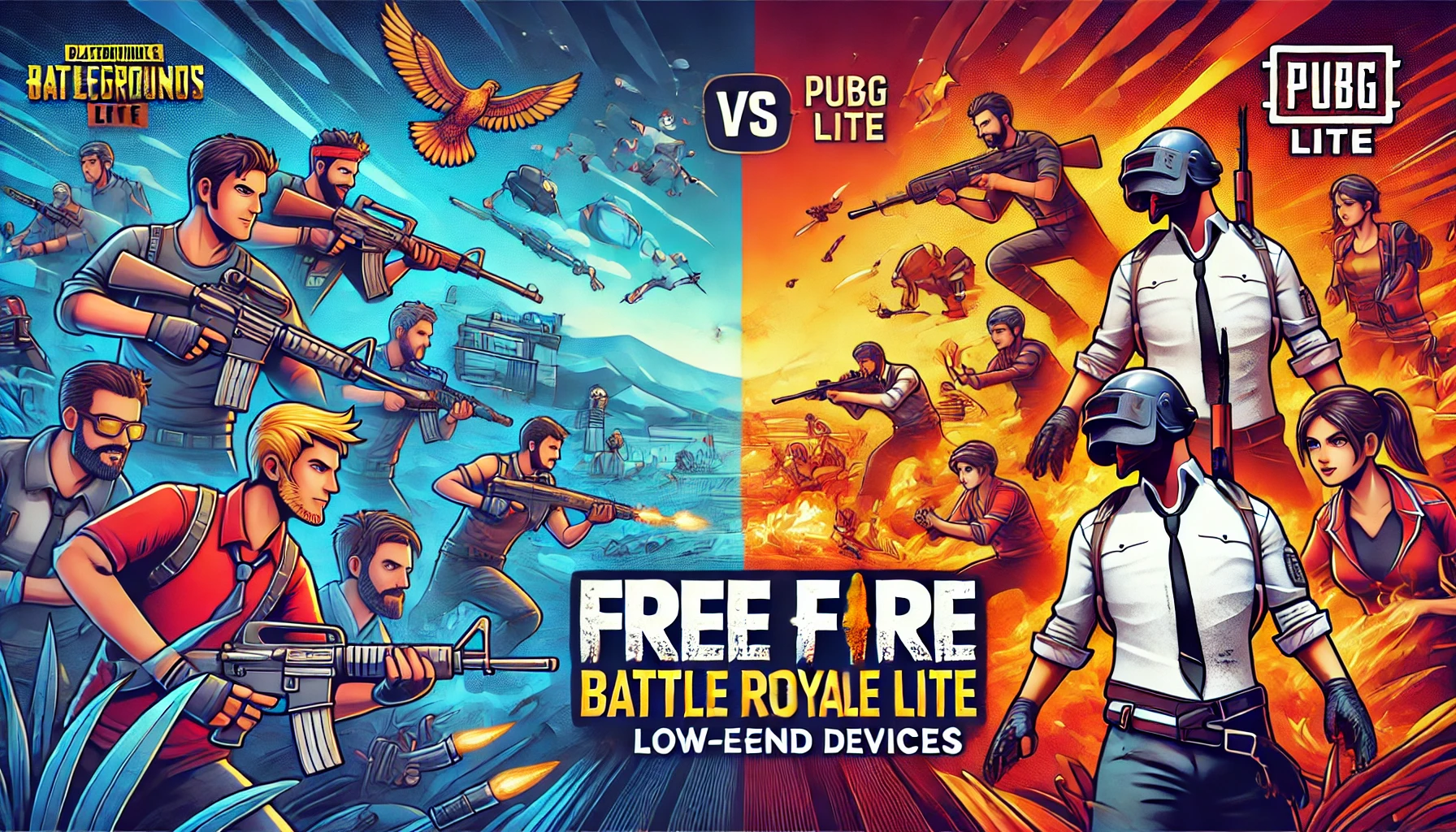 Free Fire vs PUBG Lite