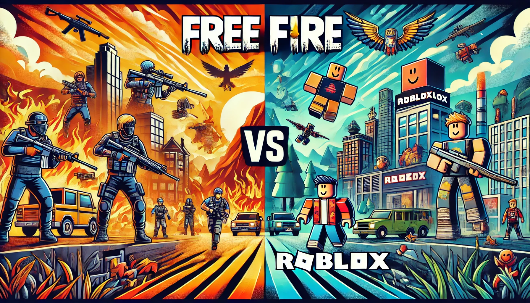 Free Fire vs Roblox