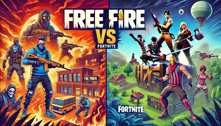 Free Fire vs Fortnite